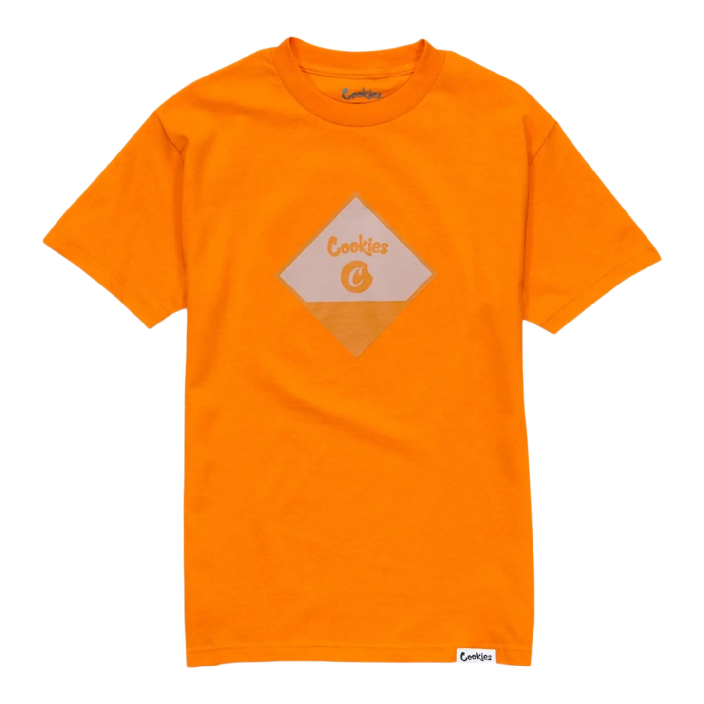 Cookies Classic Logo T-Shirt Men Orange