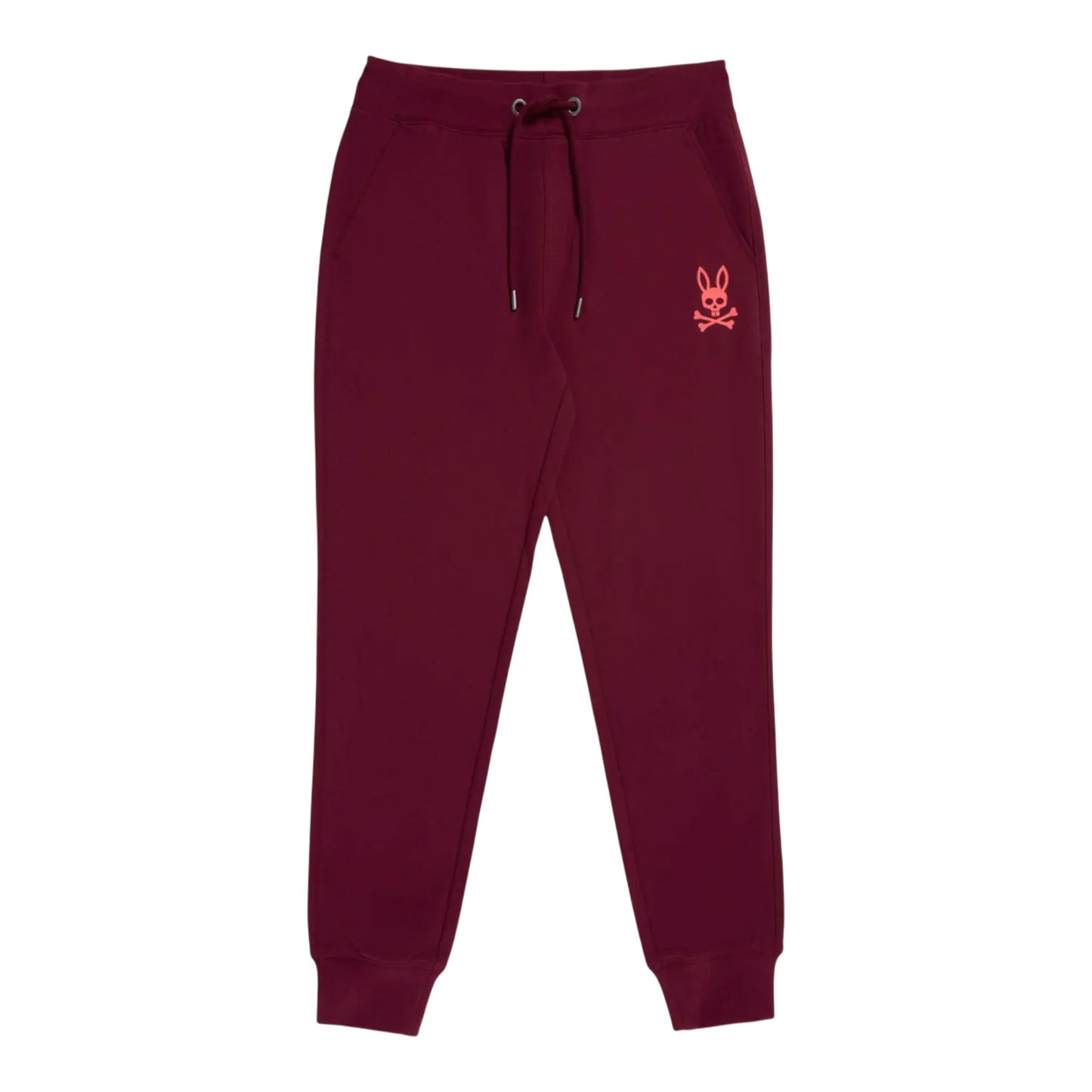 Psycho Bunny Chicago HD Dotted Men Sweatpants Crimson/Pink