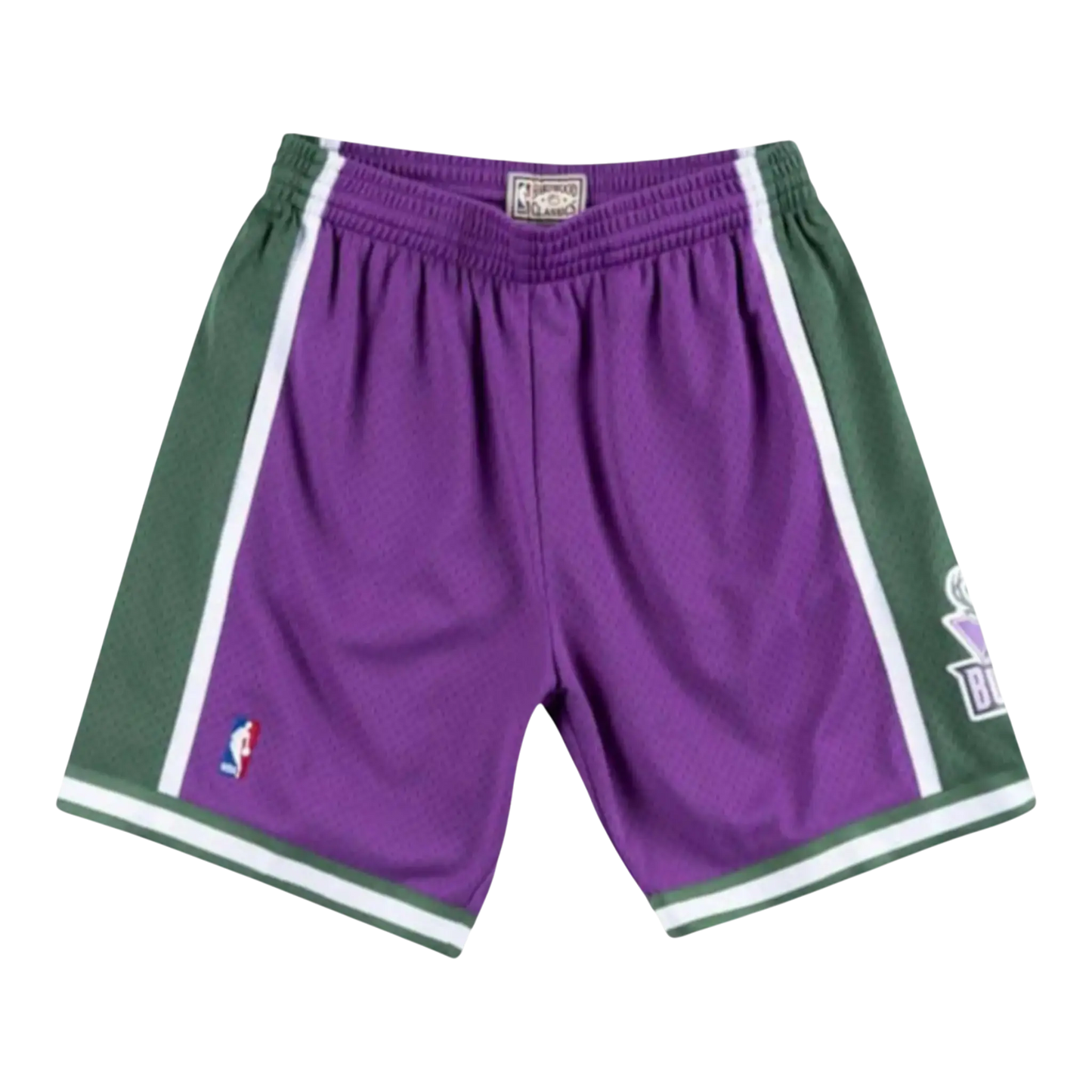 Mitchell & Ness NBA Swingman Milwaukee Bucks Road 2000-01 Men Shorts Purple