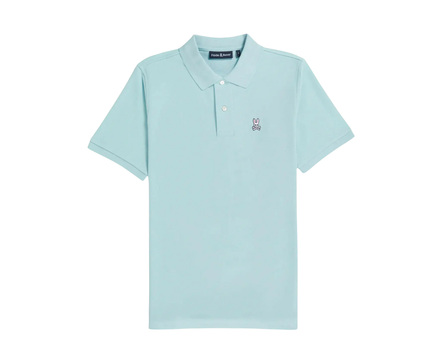 Psycho Bunny Classic Polo Men Shirt Seafoam
