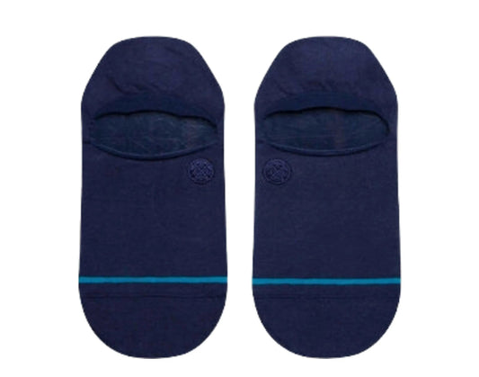 Stance Icon Classic No Show Socks Dark Navy