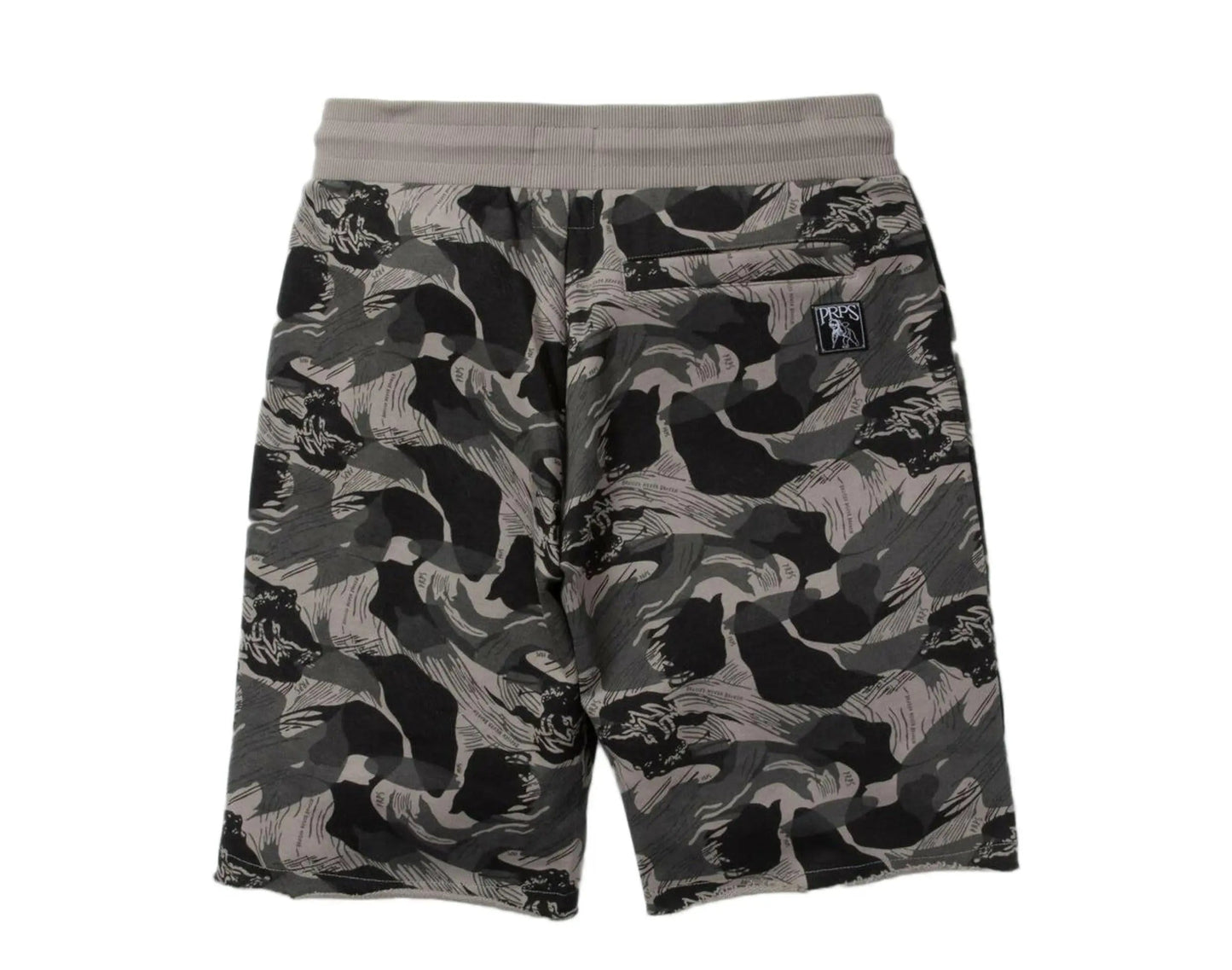Prps Molena Camo Logo Men Shorts Black/Grey