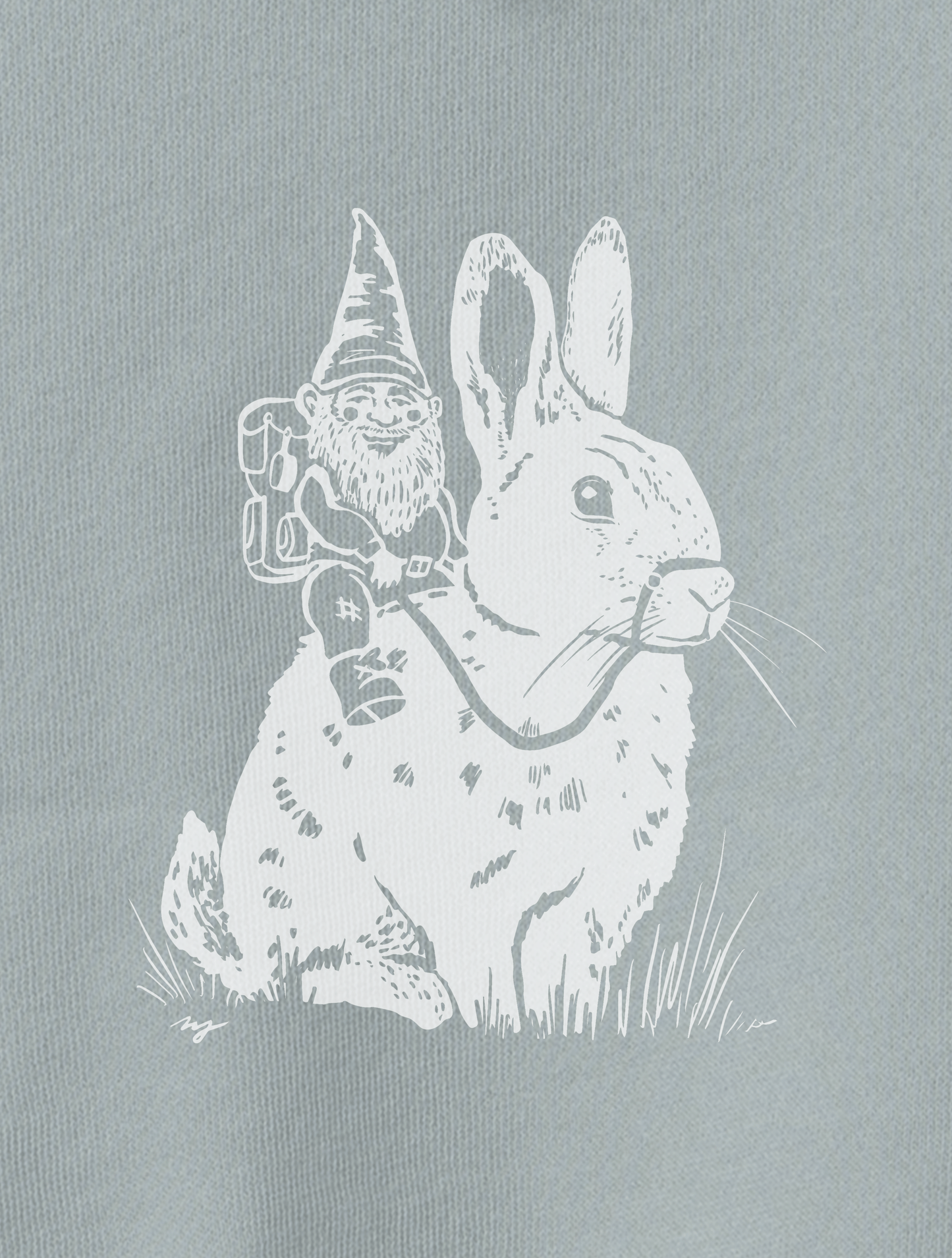 Gnome Wanderer · Cropped Hoodie