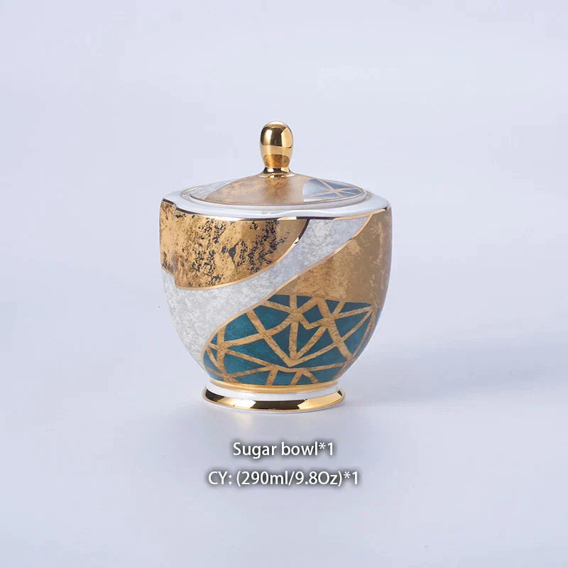 DecorBites™ Bone China Sugar Bowl & Creamer Set
