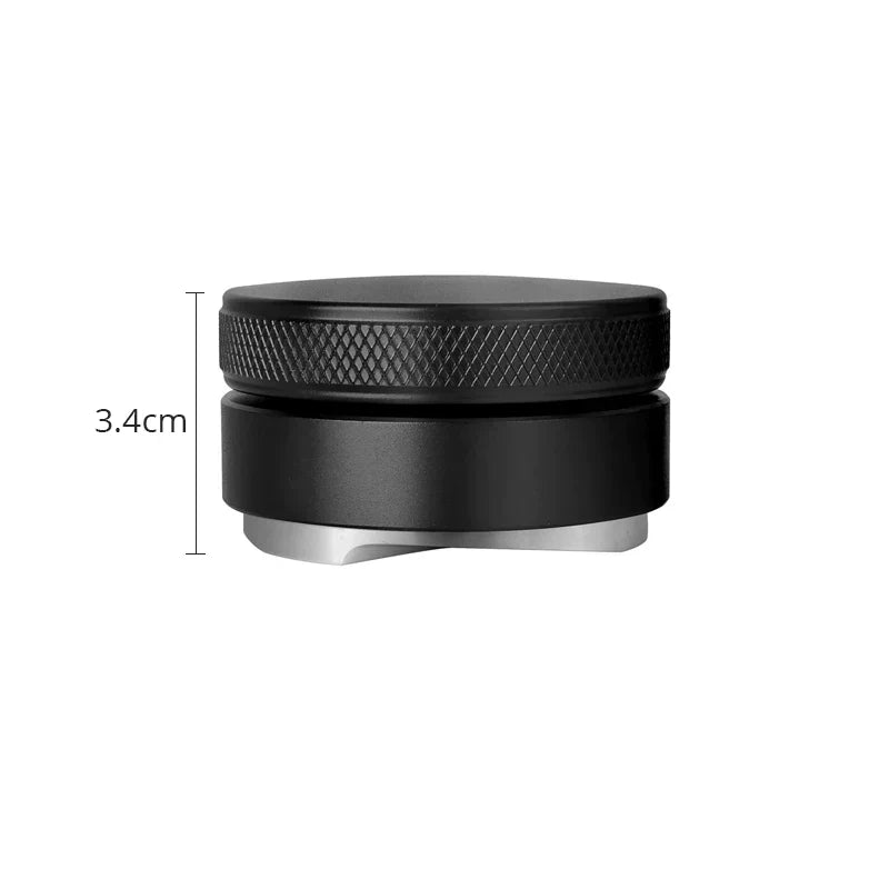 DecorBites™ Espresso Distribution Tool 58mm Palm Tamper Adjustable Slopes