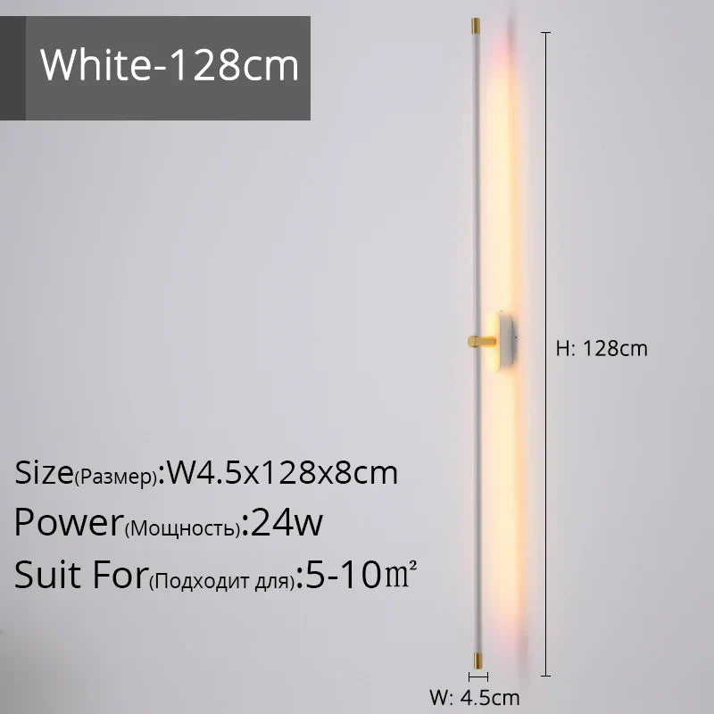 DecorBites™ LED Strip Wall Lamp for Modern Decor in Staircase, Bedroom, or Aisle