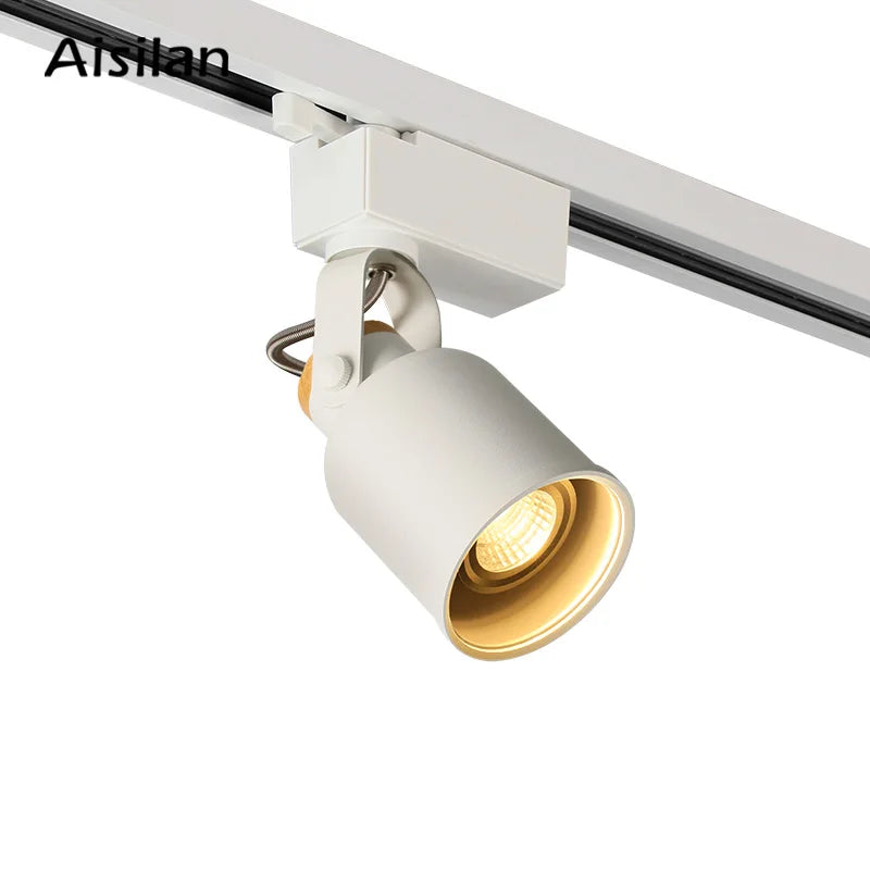 DecorBites™ GU10 7W Led Track Light Spotlight for Ceiling Rail Art Display AC90-260V