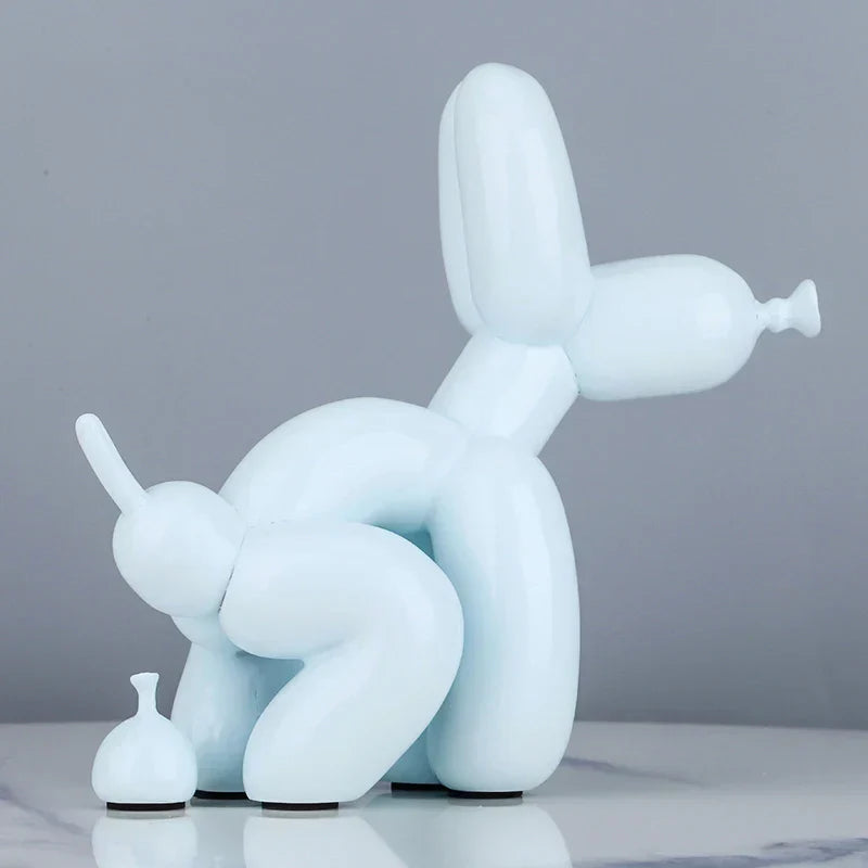 DecorBites™ Balloon Dog Statue: Modern Nordic Resin Art Sculpture for Home Decor