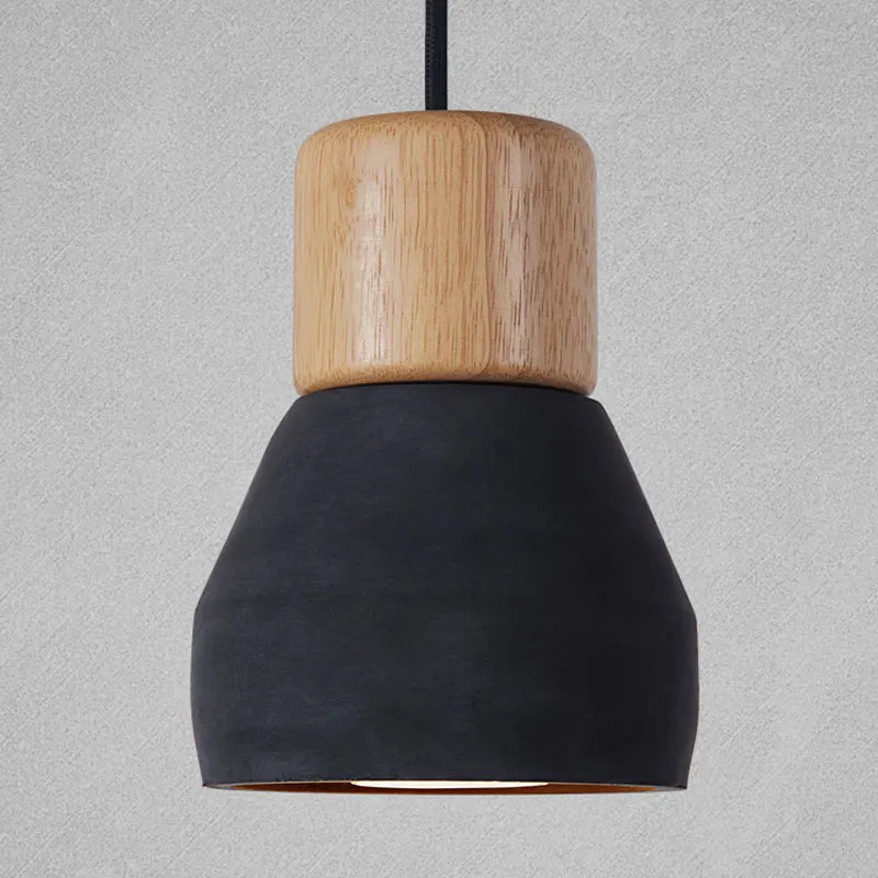 DecorBites™ Concrete Pendant Light - Nordic Style LED E27 Hanging Fixture