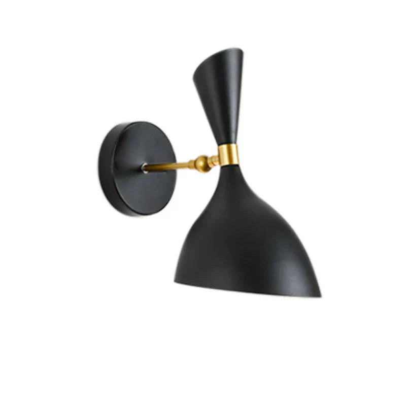 DecorBites™ Black White Nordic Wall Lamps with Switch, Modern Industrial Decor Light for Living Room