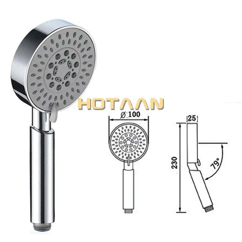 DecorBites™ 5-Function Hand Shower with Switch - Bathroom Shower Accessory