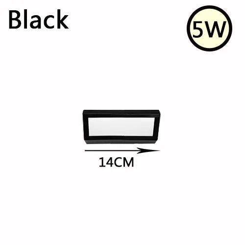 DecorBites™ LED Rectangle Wall Light Bedside Lamp - Anti-Dazzle Design