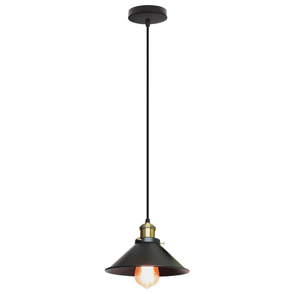 DecorBites™ Industrial Pendant Lights: Modern Retro Loft Hanging Lamp for Home Decor