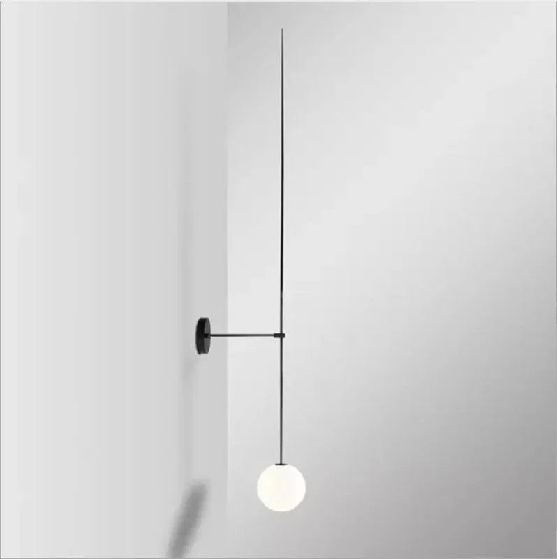 DecorBites™ Glass Ball LED Wall Lights Modern Nordic Indoor Sconces for Living Dining Bedroom