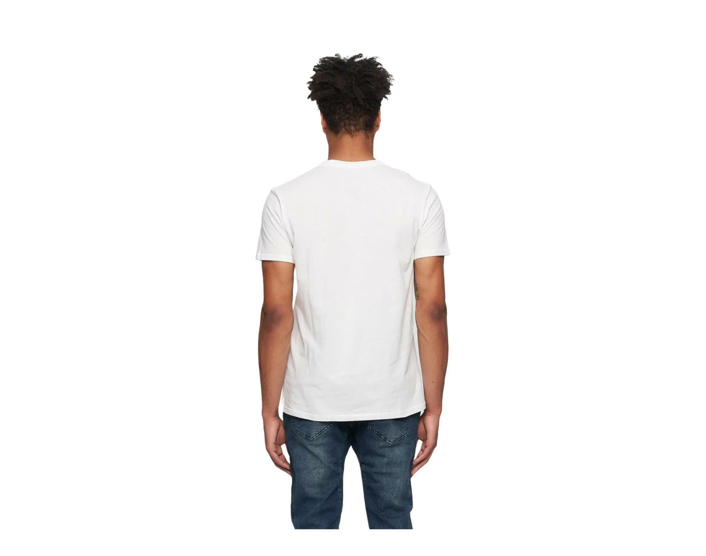Kuwalla Tee Crew V-Neck Men T‑Shirt 3‑Pack Mix Black/White/Grey