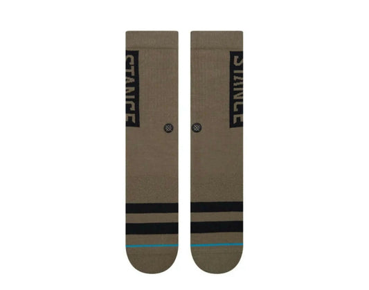 Stance UnCommon Solids Classic OG Crew Socks White/Black