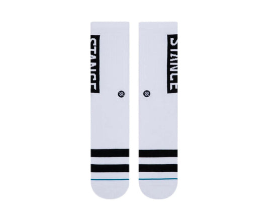 Stance UnCommon Solids Classic OG Crew Socks White