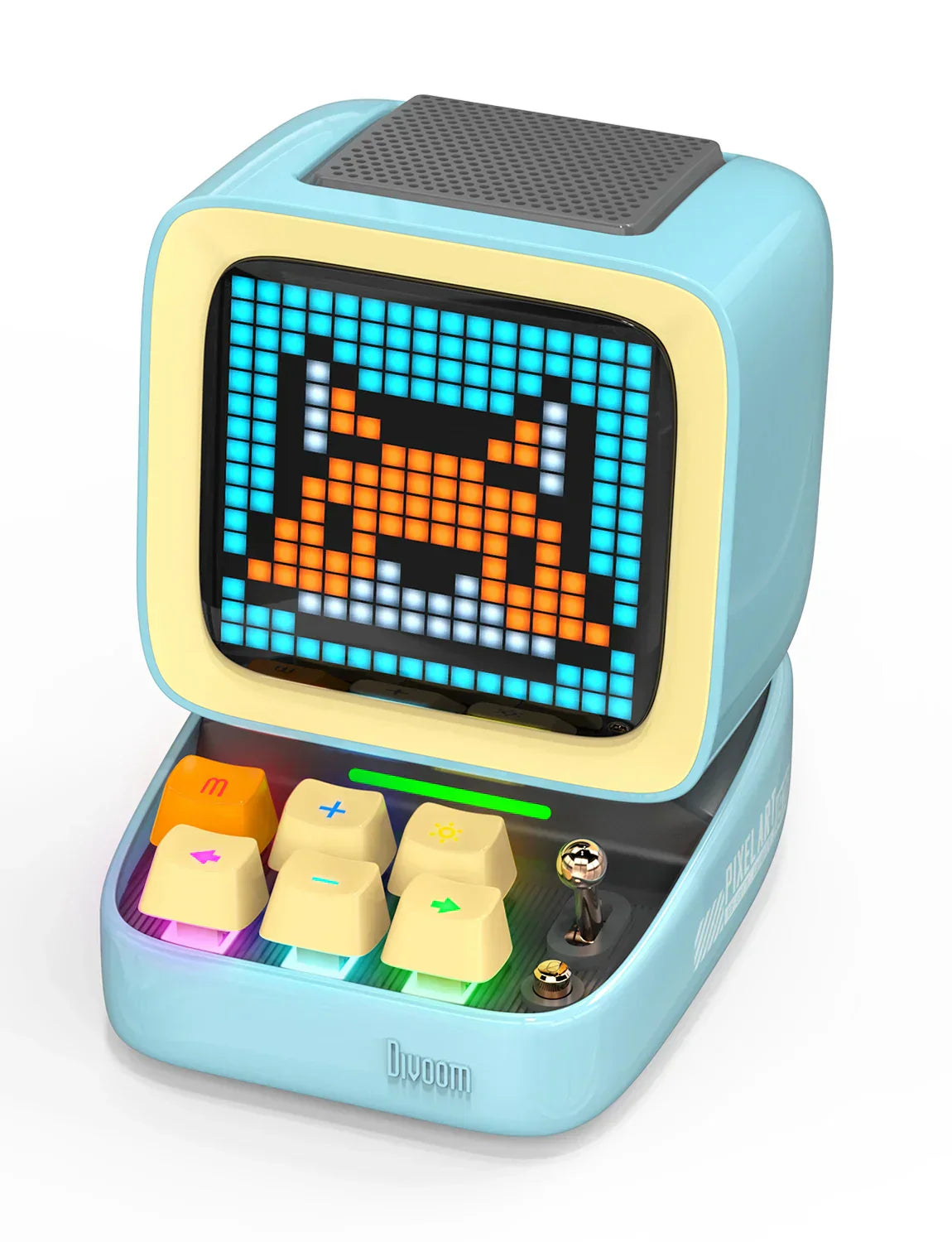 DecorBites™ Ditoo Pixel Art Bluetooth Speaker 15W Output Power App Controlled LED Screen