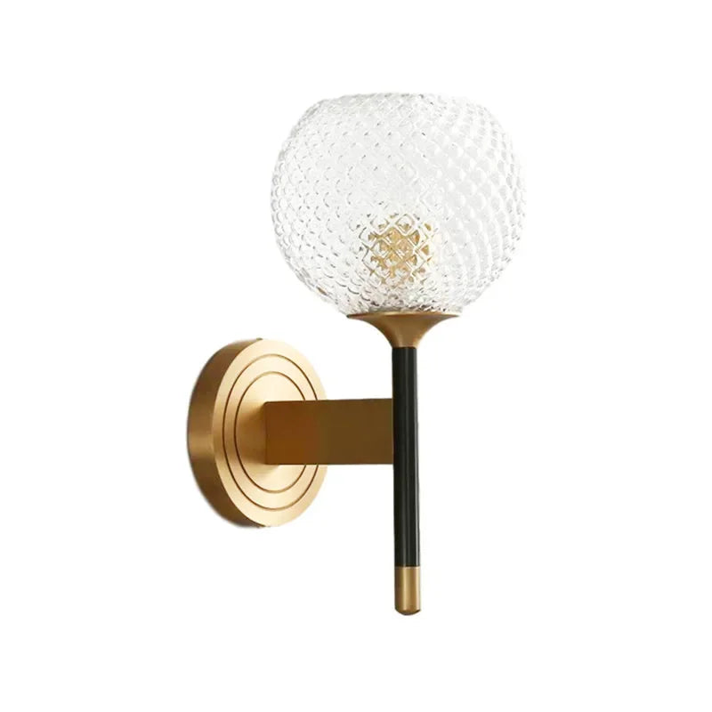 DecorBites™ Copper Wooden Frame Wall Light with Hemp Rope - Creative Living Room Decor