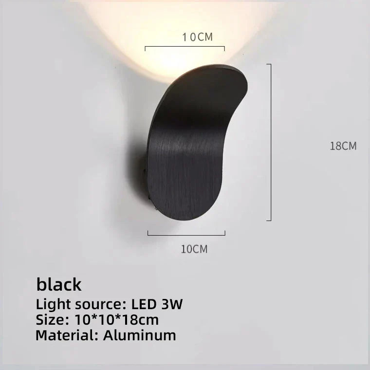 DecorBites™ LED Wall Lamps: Modern, Nordic Design for Living Room, Bedroom, Bathroom, Corridor, Balcony.