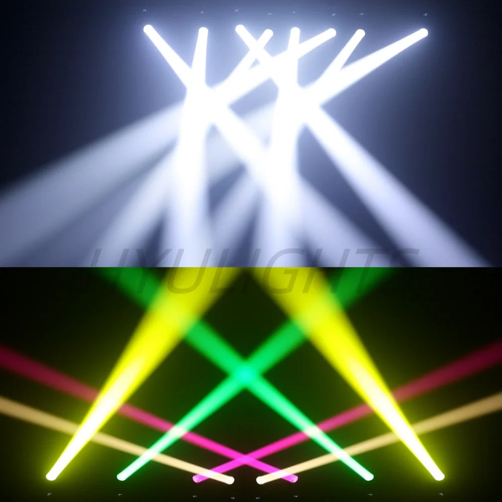 DecorBites™ 180W Moving Head Light with Prisms, Gobos, Colors, Discharge, and 3DLens