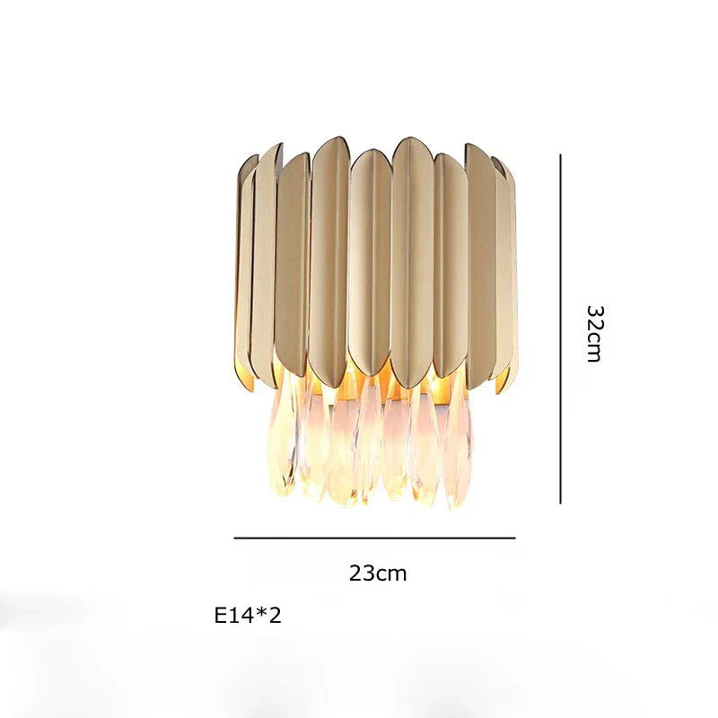 DecorBites™ Crystal 2024 Ceiling Chandeliers: Modern Dimmable LED Round Lamps Black