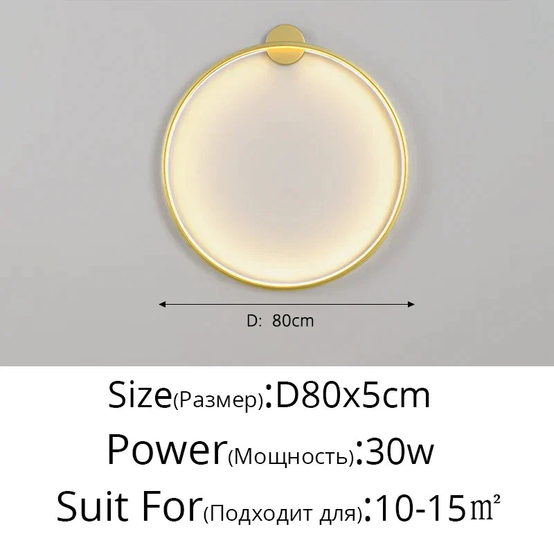 DecorBites™ LED Wall Lights: Modern Sconces for Living Dining Bedroom Home Decor