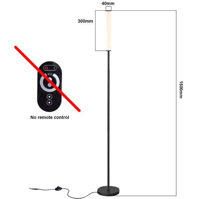DecorBites™ LED Shelf Floor Lamp Dimmable Remote Control Room Lighting