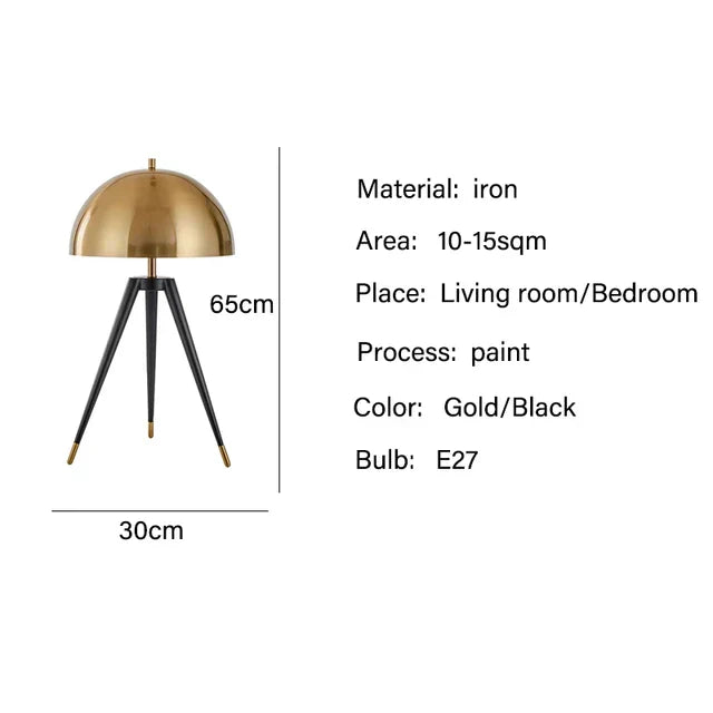 DecorBites™ Coyote Tripod Floor Lamp: Modern Stylish Standing Light for Home Decor