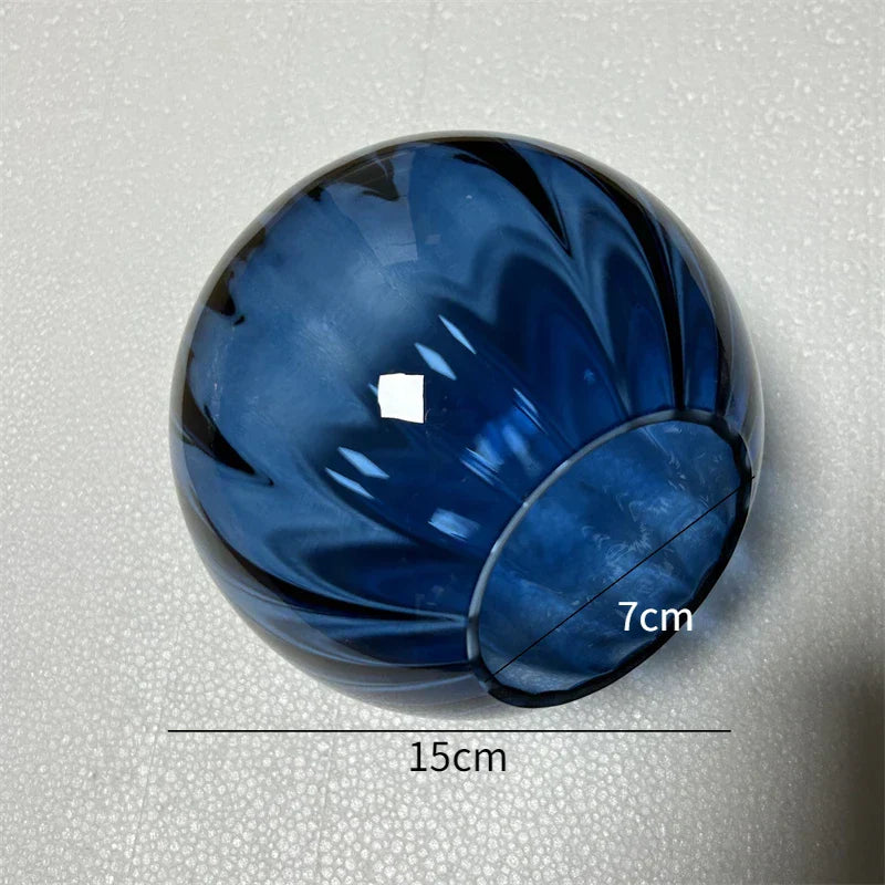DecorBites™ Glass Ball Pendant Lamp Stained Wall Fixture Decor Accessories