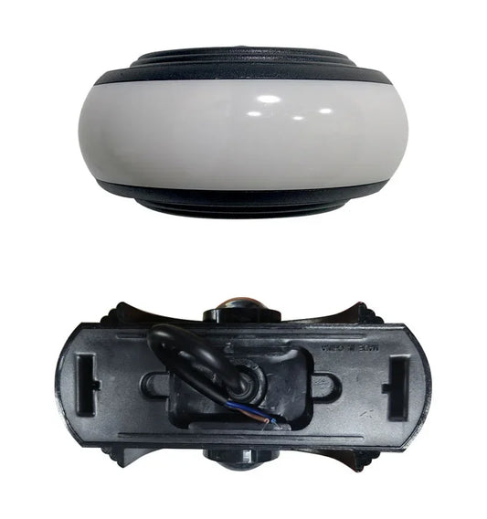 DecorBites™ LED Half-Round Wall Sconce for Staircase and Balcony Lighting