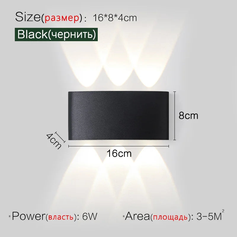 DecorBites™ LED Modern Minimalist Wall Lamp for Bedroom, Living Room, Aisle