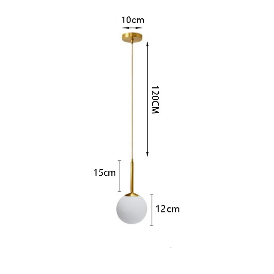 DecorBites™ LED Pendant Light: Modern Nordic Design for Home Decor Lighting