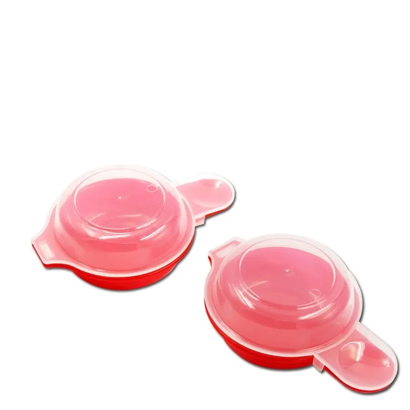 DecorBites™ Easy Eggwich Microwave Cooker & Burger Press for Homemade Hamburg Omelets