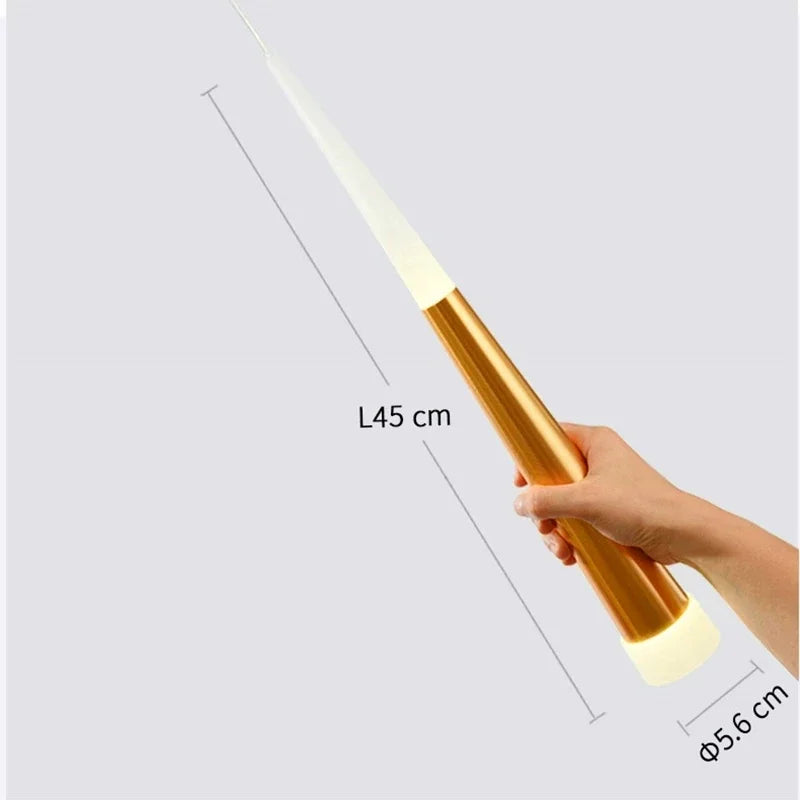 DecorBites™ Black Meteor Shower Crystal LED Chandelier for Staircase - Creative Design Lighting Fixtures