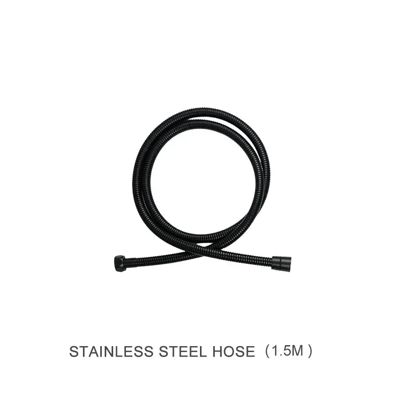 DecorBites™ ABS3 Rain Shower Head Set with Adjustable Rod & Hose