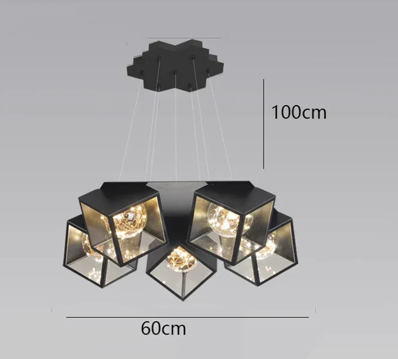 DecorBites™ LED Pendant Chandeliers for Modern Home Decor and Indoor Lighting
