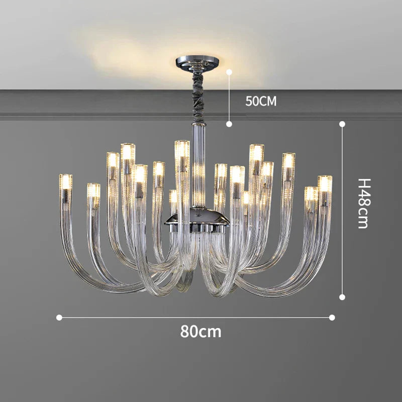 DecorBites™ LED Pendant Chandelier for Stylish Indoor Room Lighting