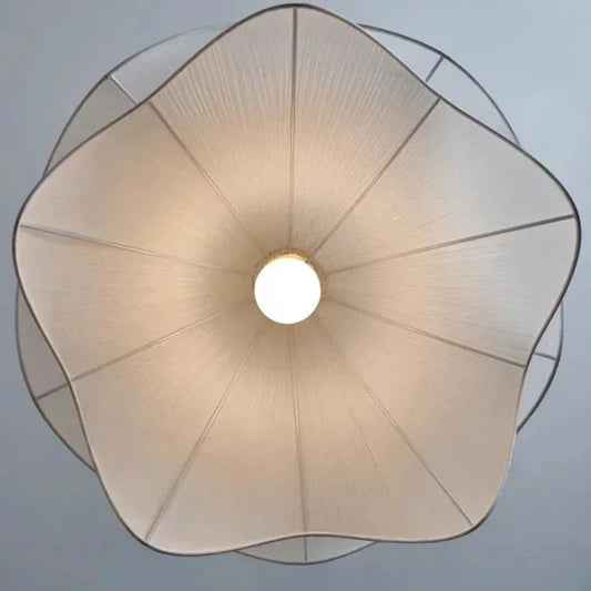 DecorBites™ Fabric Petal Pendant Lights - Nordic Creamy Bar Suspension Lamp
