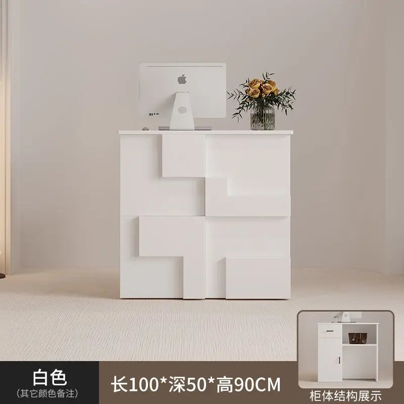 DecorBites™ French Cream Wind Living Room Lockers Luxury Modern Minimalist Italian Porch Cabinet
