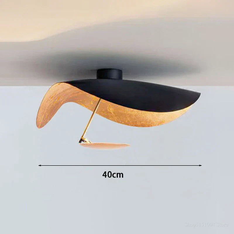 DecorBites™ Flying Saucer Hat Ceiling Lamp - Industrial Retro Design LED Lighting