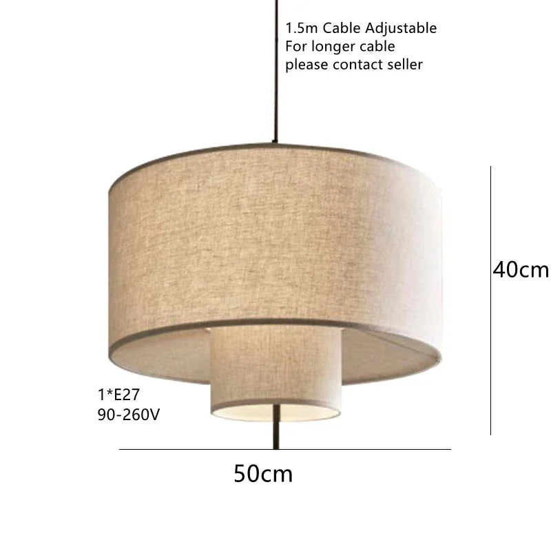DecorBites™ Bohemia Wabi Sabi Handmade Pendant Lamps for Home, Office, and Hospitality
