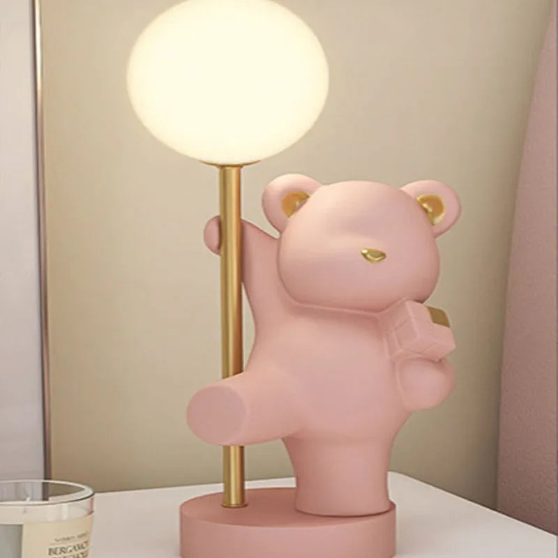 DecorBites™ Bear Princess Desk Night Light USB LED Lamp