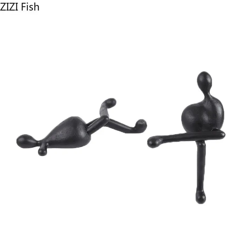 DecorBites™ Abstract Characters Resin Sculpture Desk Decoration Modern Home Decor Figure Statue