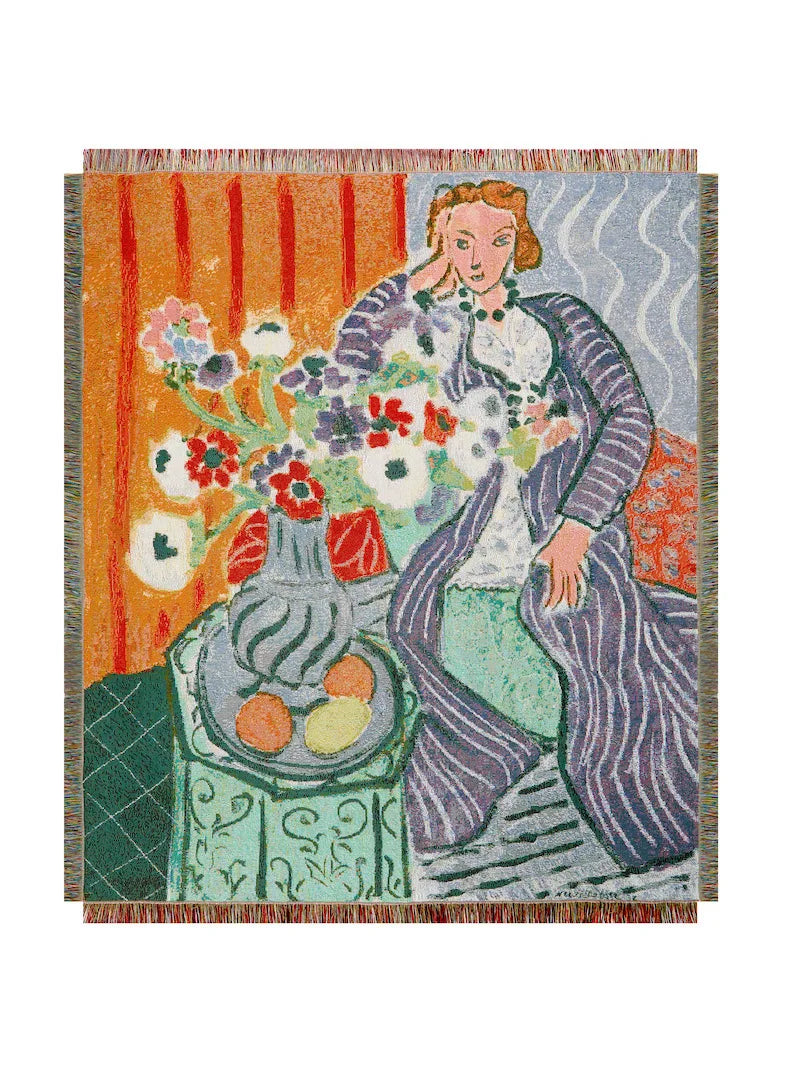 DecorBites™ Boho Chic Throw Blanket for Living Room and Outdoor Picnics