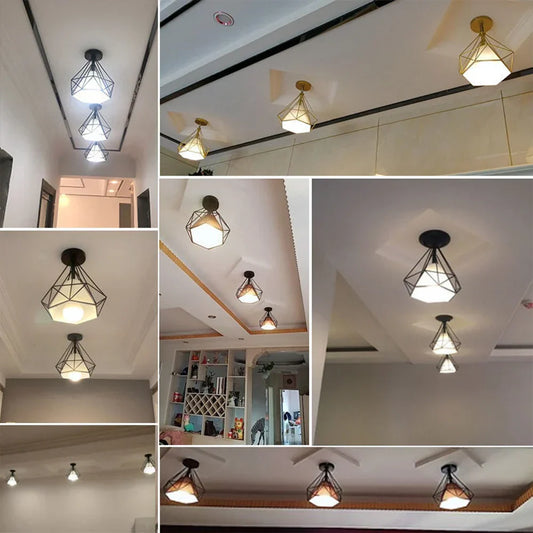 DecorBites™ Industrial Vintage Ceiling Light Chandelier for Modern Home Decor