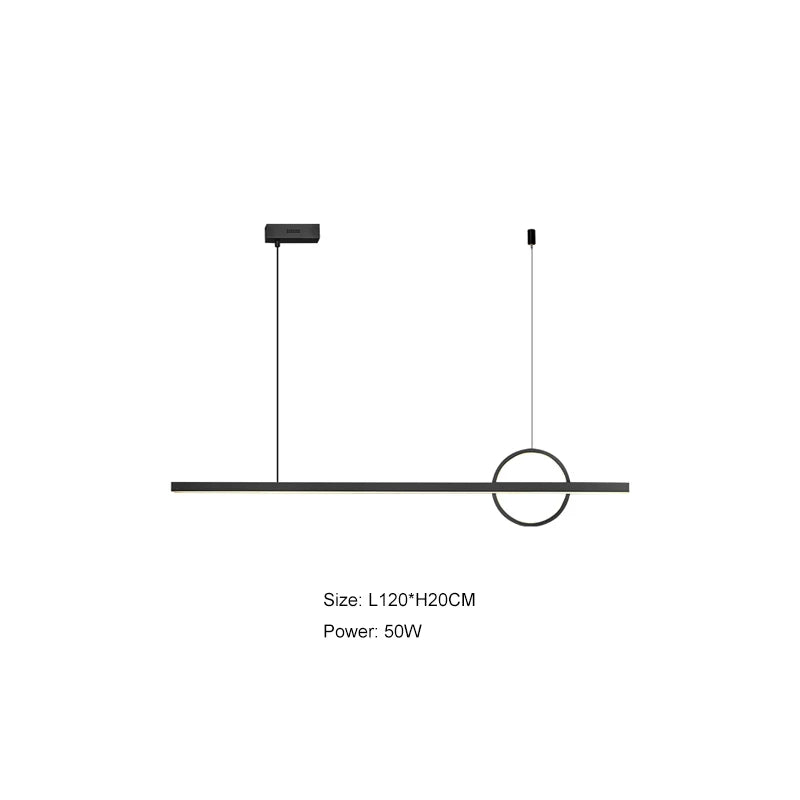 DecorBites™ Geometric Copper Chandelier: Minimalist Atmosphere for Bars and Restaurants