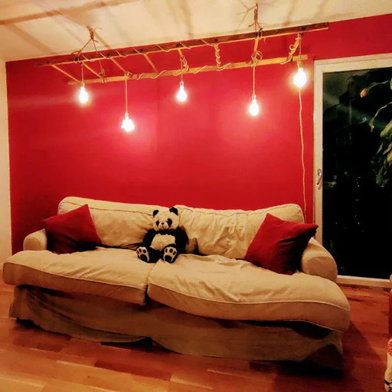 DecorBites™ Beige Hemp Rope Woven Pendant Light Cable - 1/5/10/20/30 Meters