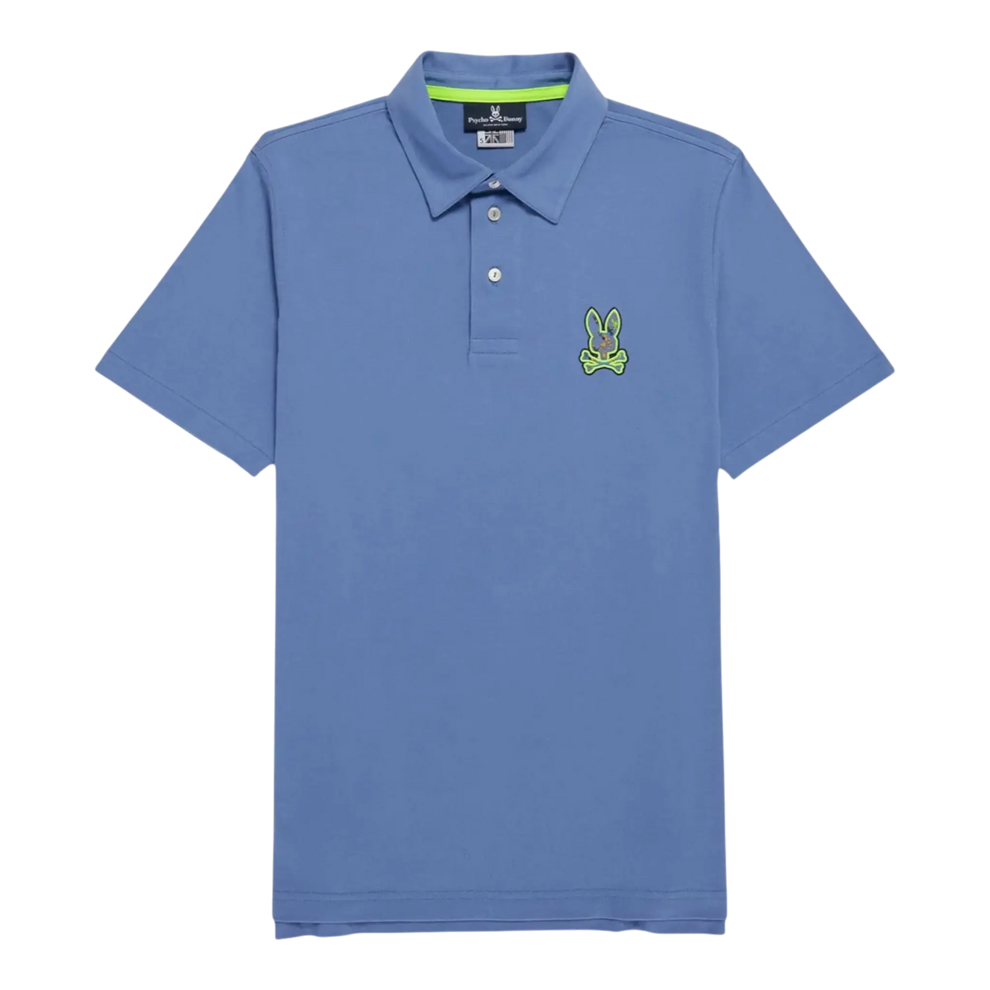 Psycho Bunny Waverly Jersey Bunny Logo Men Polo Shirt Bal Harbour