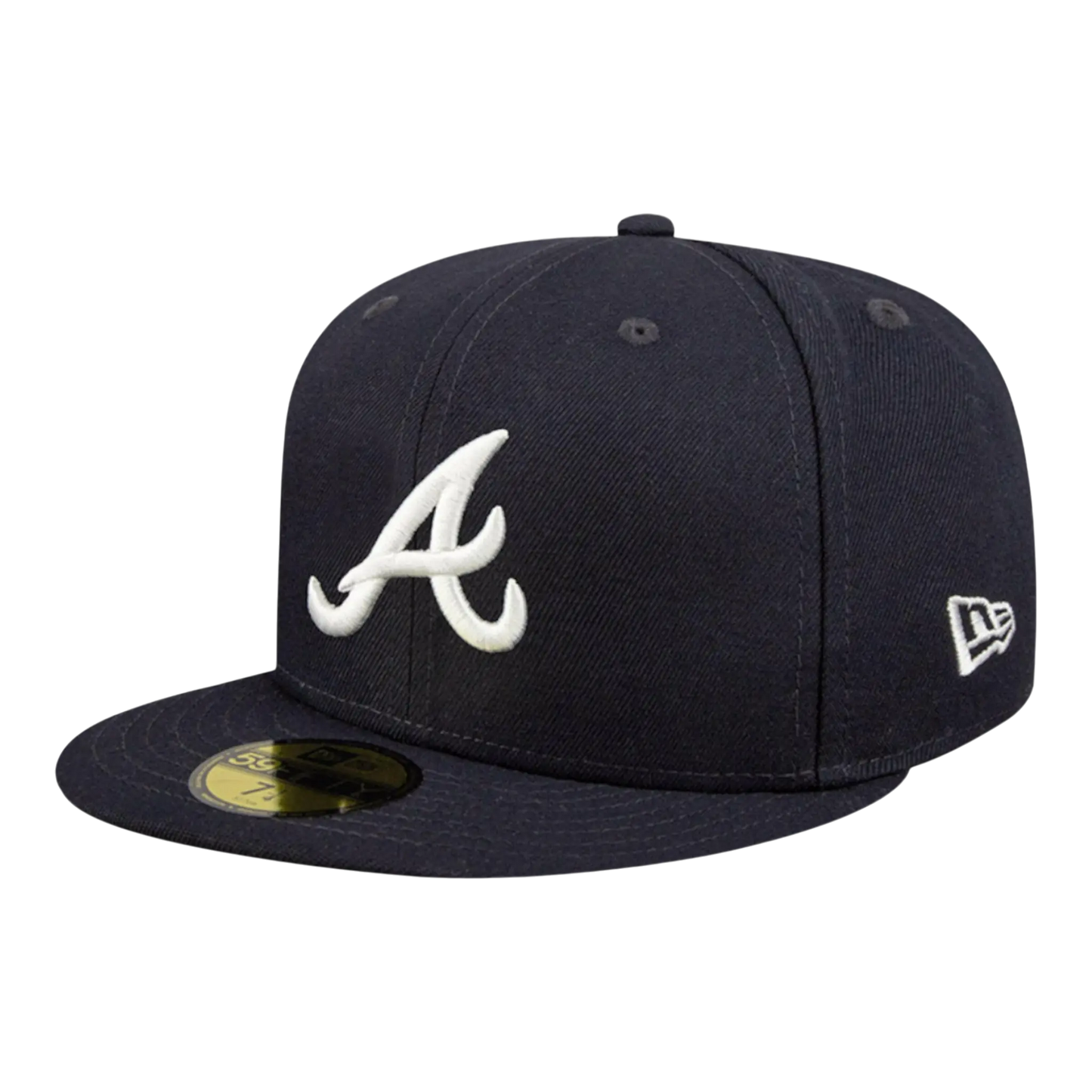 New Era Atlanta Braves Stateview 59FIFTY Men Fitted Hat Navy